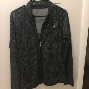 Asics Medium Womens Athletic Workout Jacket